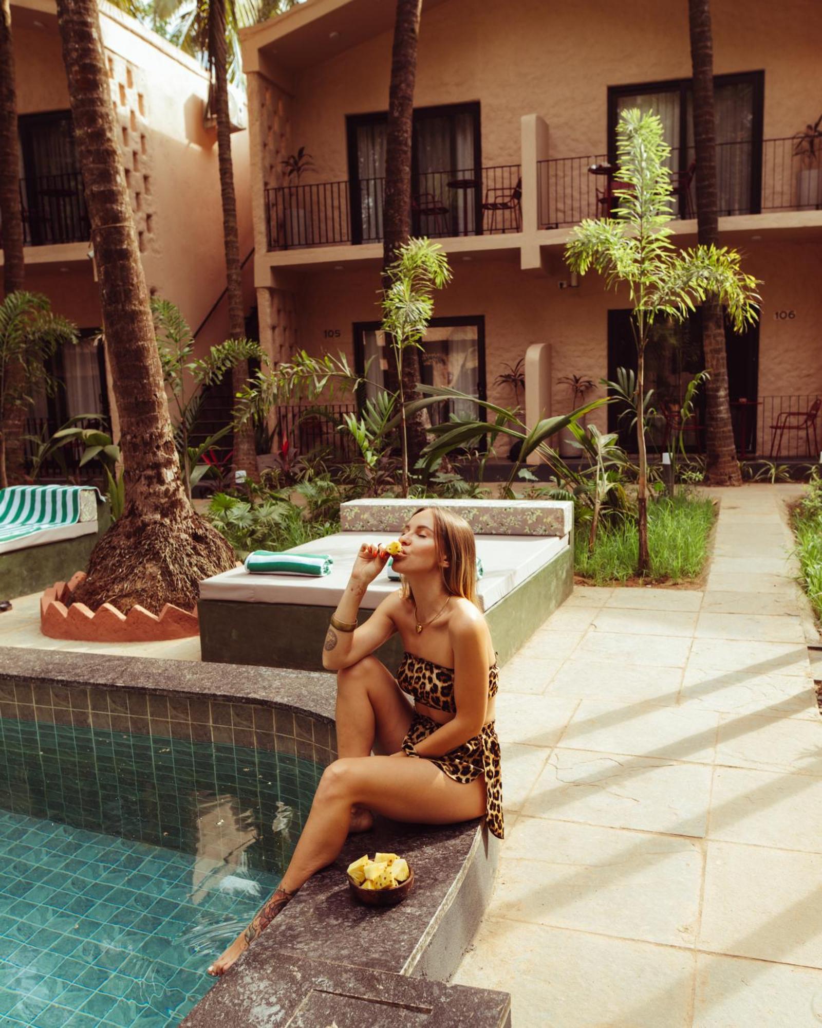 Albergue Altr Nativ Morjim, Goa Exterior foto